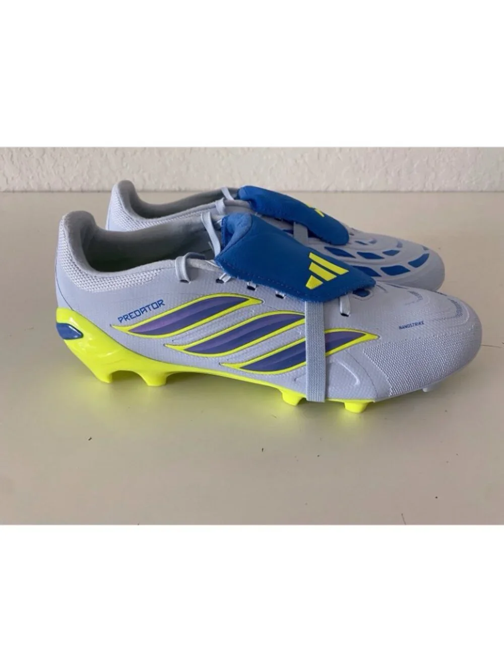 adidas Predator Pro Fold Over Tongue Firm Ground Soccer Cleats JS0951 Men’s 7 W8